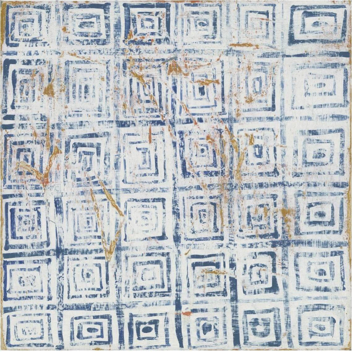 Maki Tile XIII -Paper Art-38&quotx38"