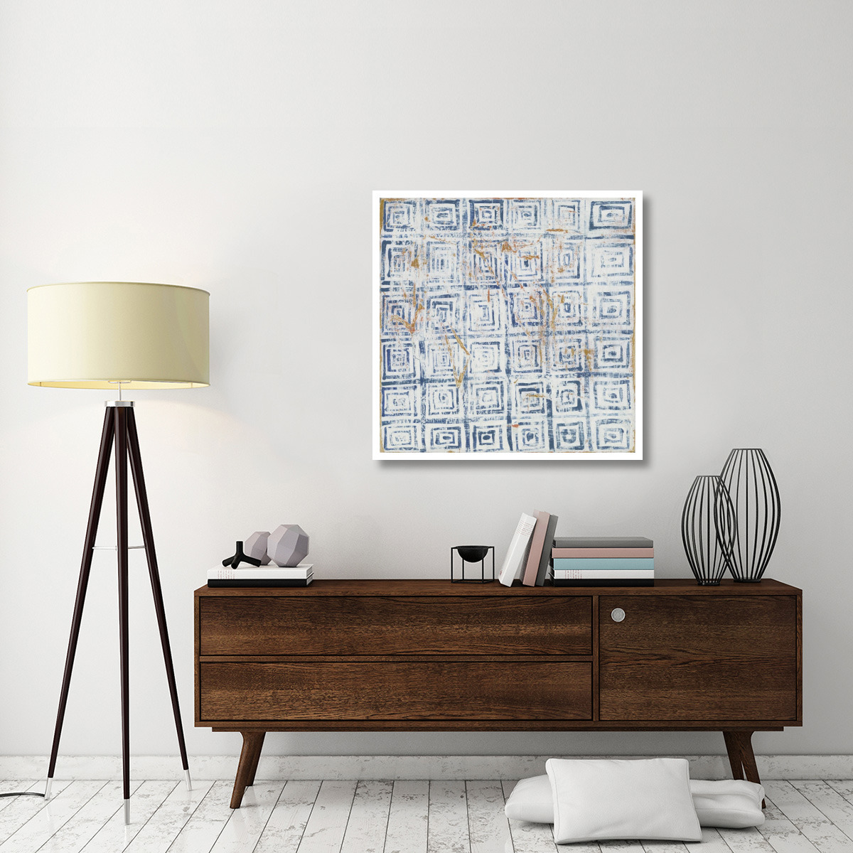 Maki Tile XIII -Paper Art-38&quotx38"