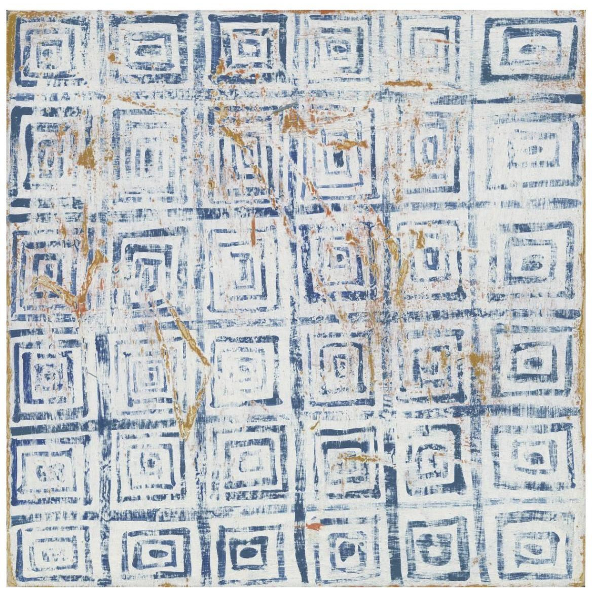 Maki Tile XIII -Paper Art-42&quotx42"