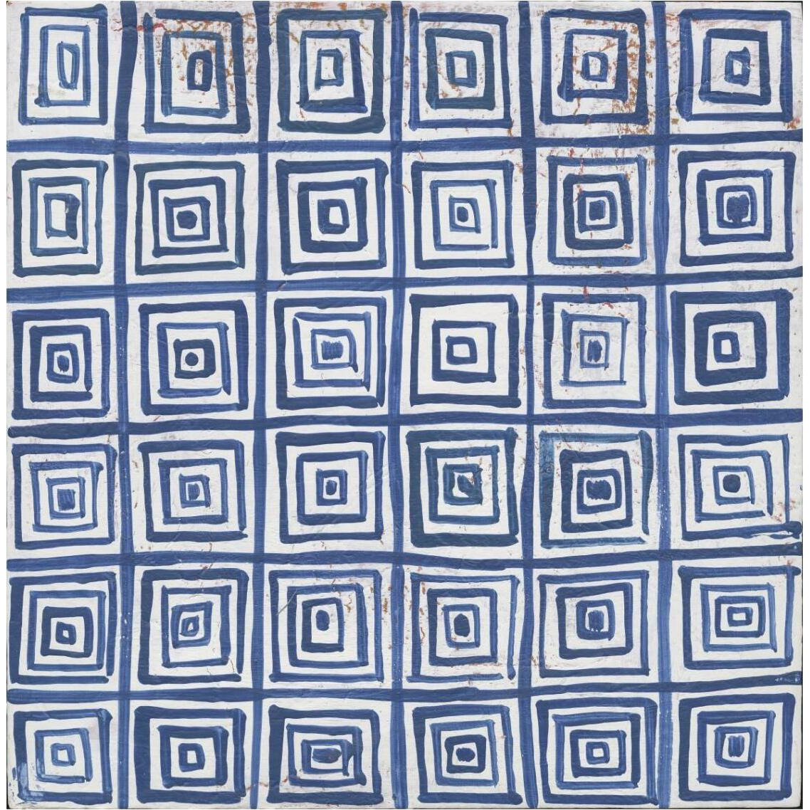 Maki Tile XIV -Paper Art-38&quotx38"