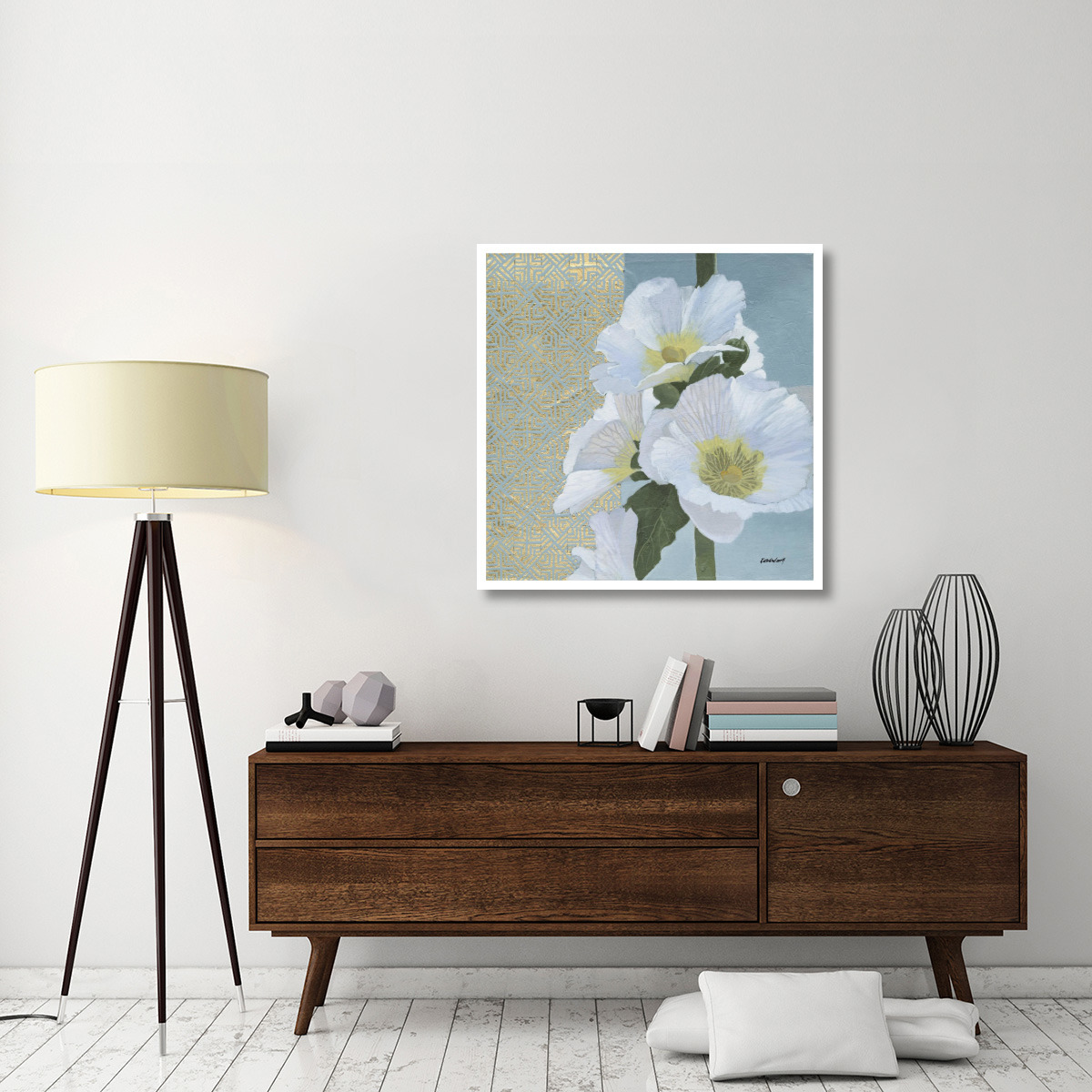 Soft Evening I -Paper Art-38&quotx38"