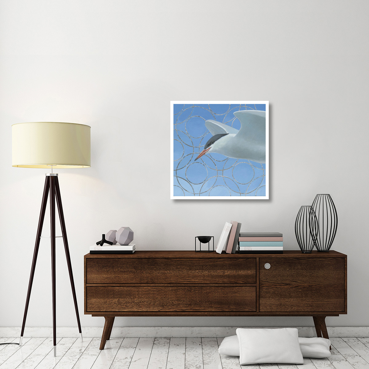 Common Tern -Paper Art-32&quotx32"