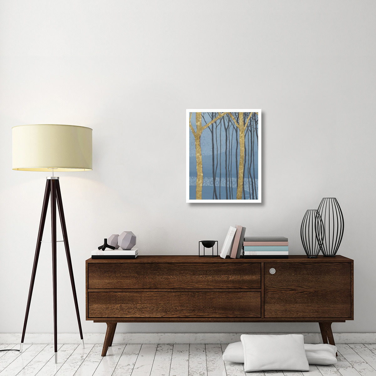 Katonah Gold Crop -Paper Art-24&quotx30"