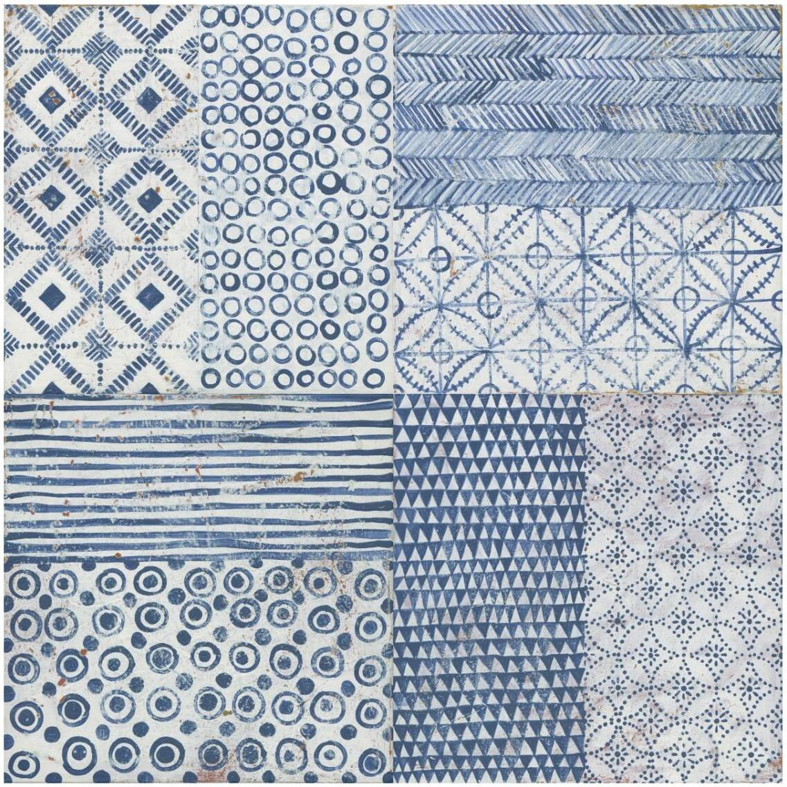Maki Tile XV -Paper Art-32&quotx32"