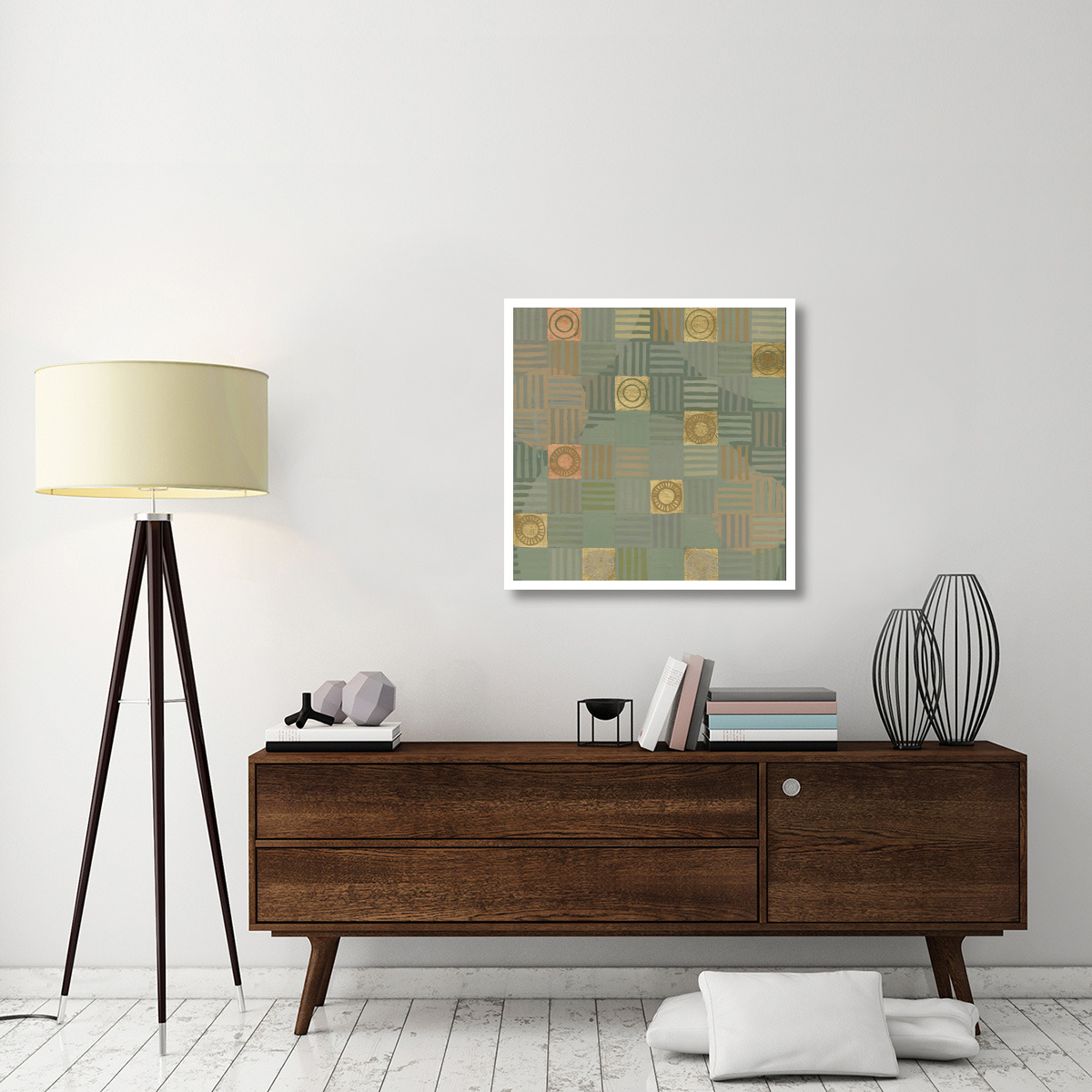 August Evening III -Paper Art-32&quotx32"