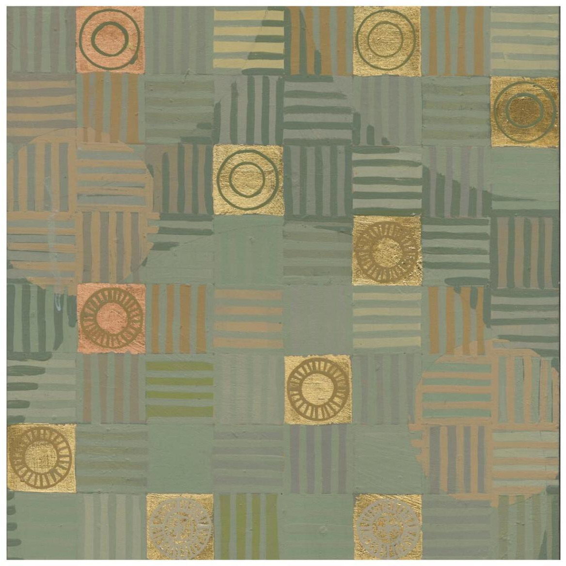 August Evening III -Paper Art-42&quotx42"