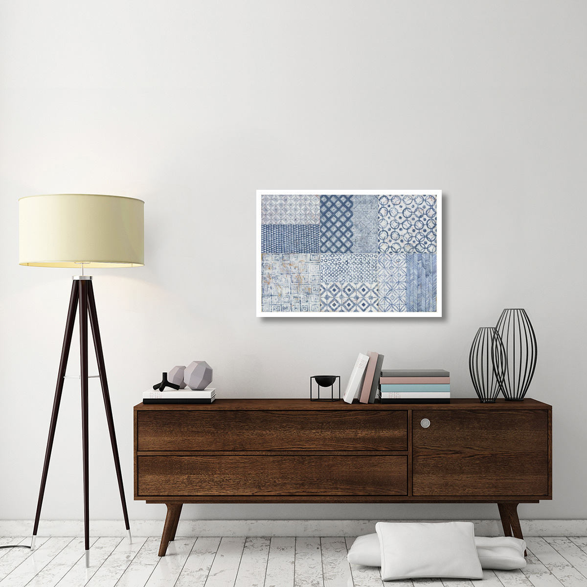 Maki Tile XVII -Paper Art-38&quotx26"