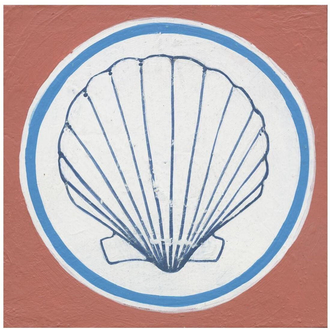 Summer Shells II -Paper Art-20&quotx20"