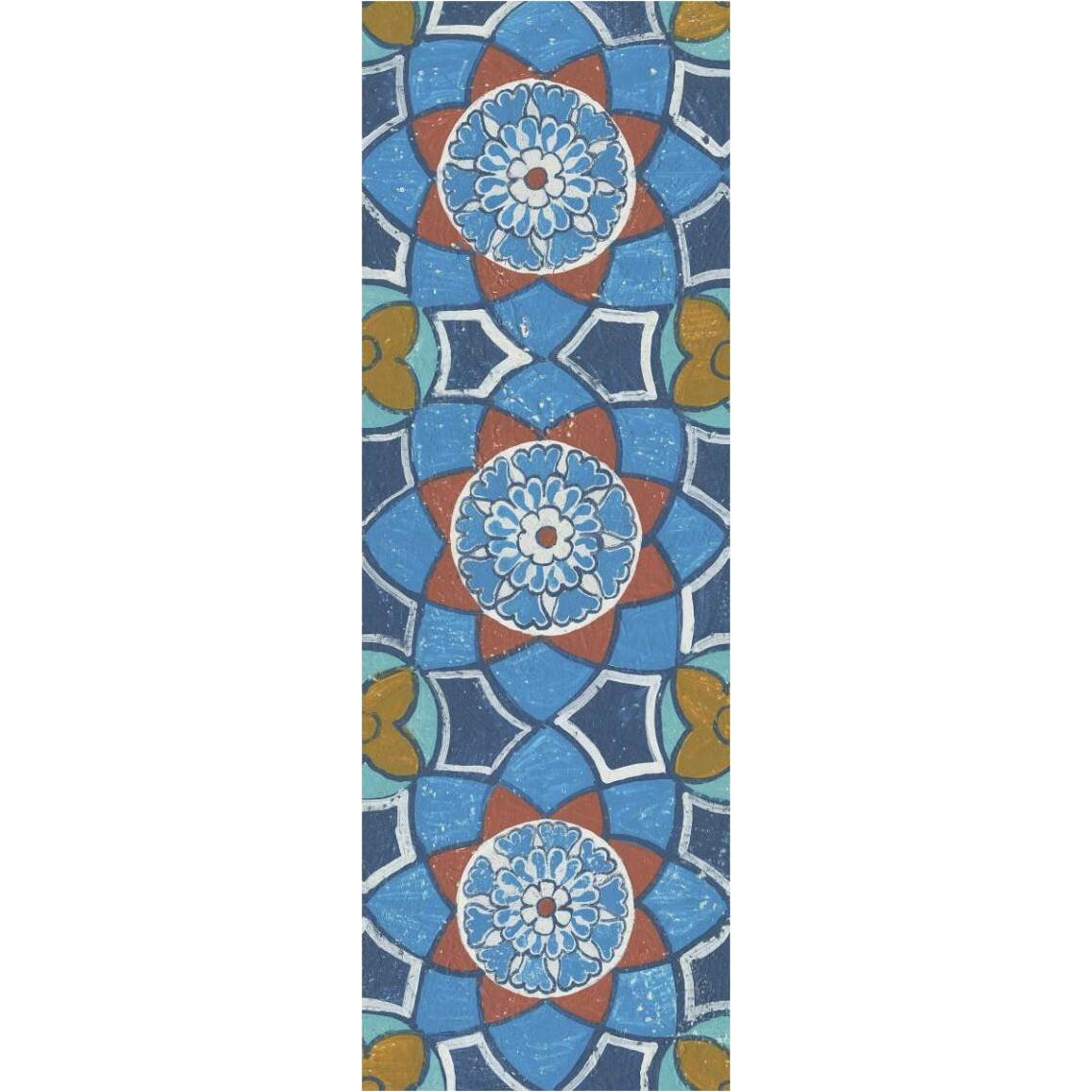 Hex Tiles Panel II -Paper Art-14&quotx38"