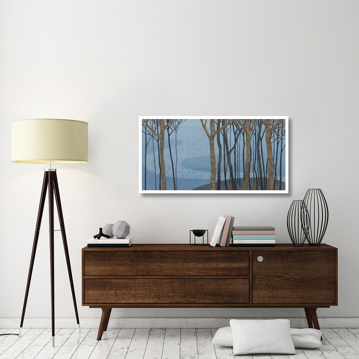 Katonah II -Paper Art-50&quotx26"