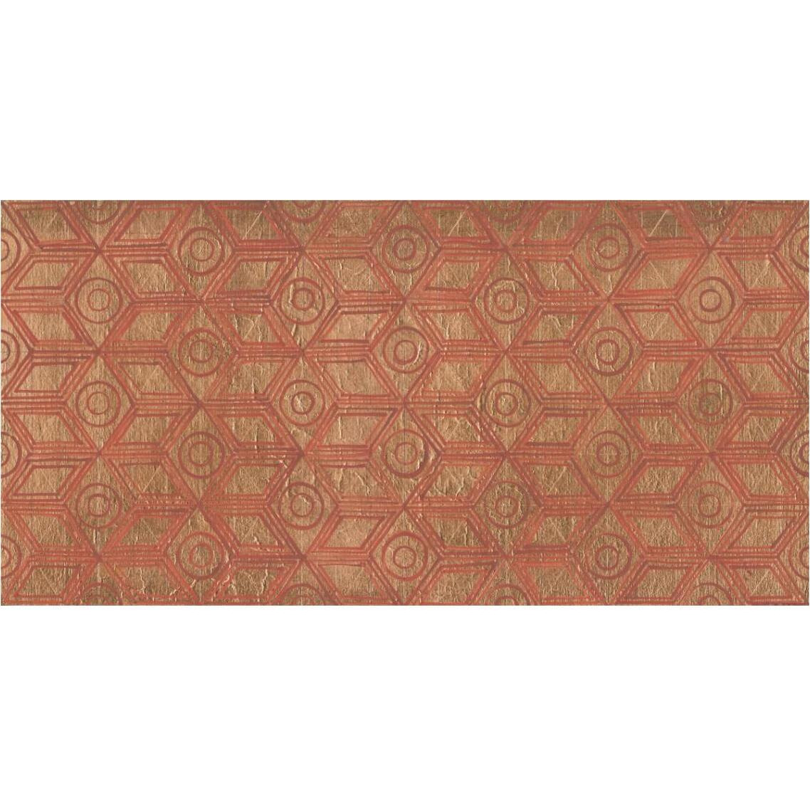 Copper Pattern I -Paper Art-38&quotx20"