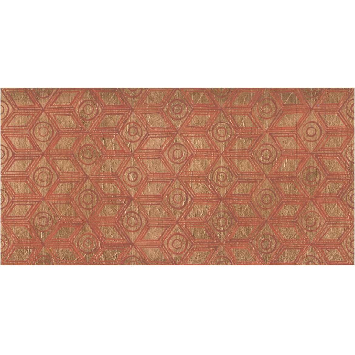 Copper Pattern I -Paper Art-74&quotx38"