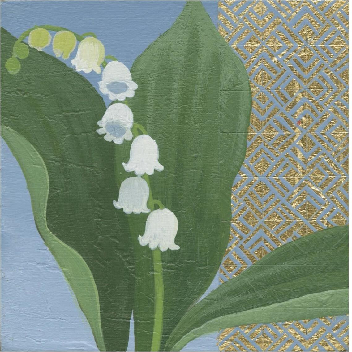 Lilies of the Valley II -Paper Art-38&quotx38"