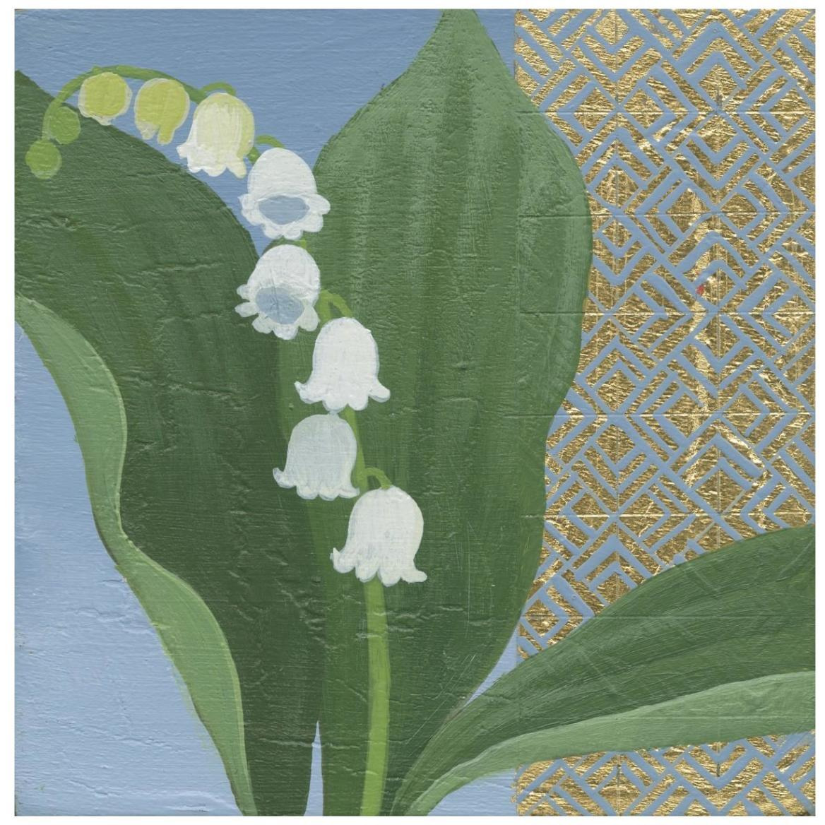 Lilies of the Valley II -Paper Art-42&quotx42"