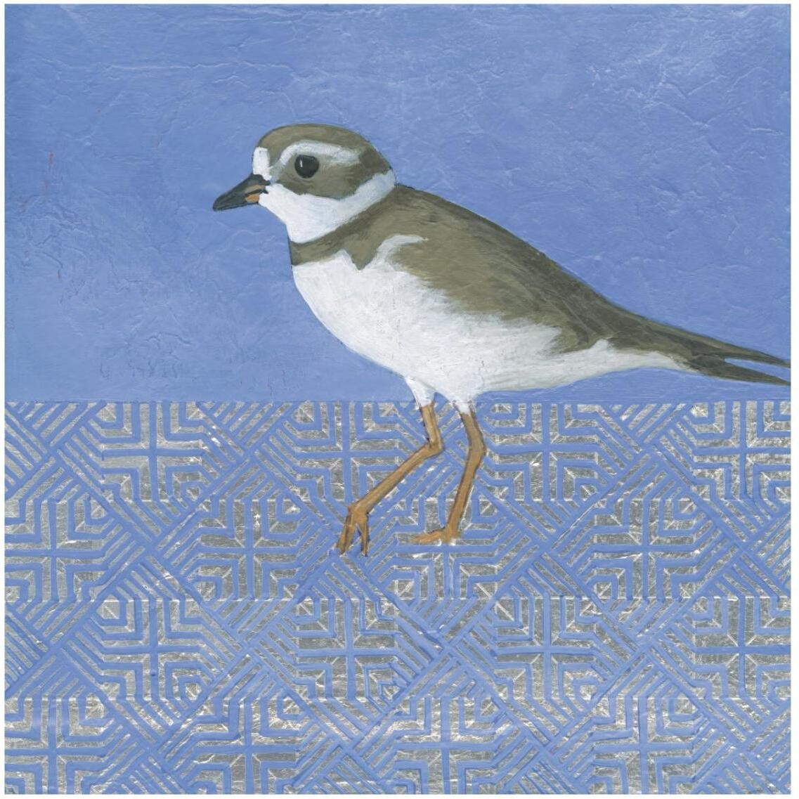 Plover -Paper Art-32&quotx32"