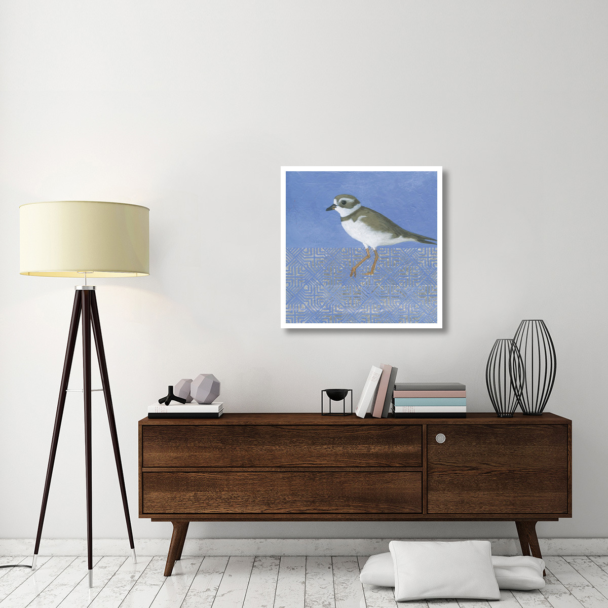 Plover -Paper Art-32&quotx32"