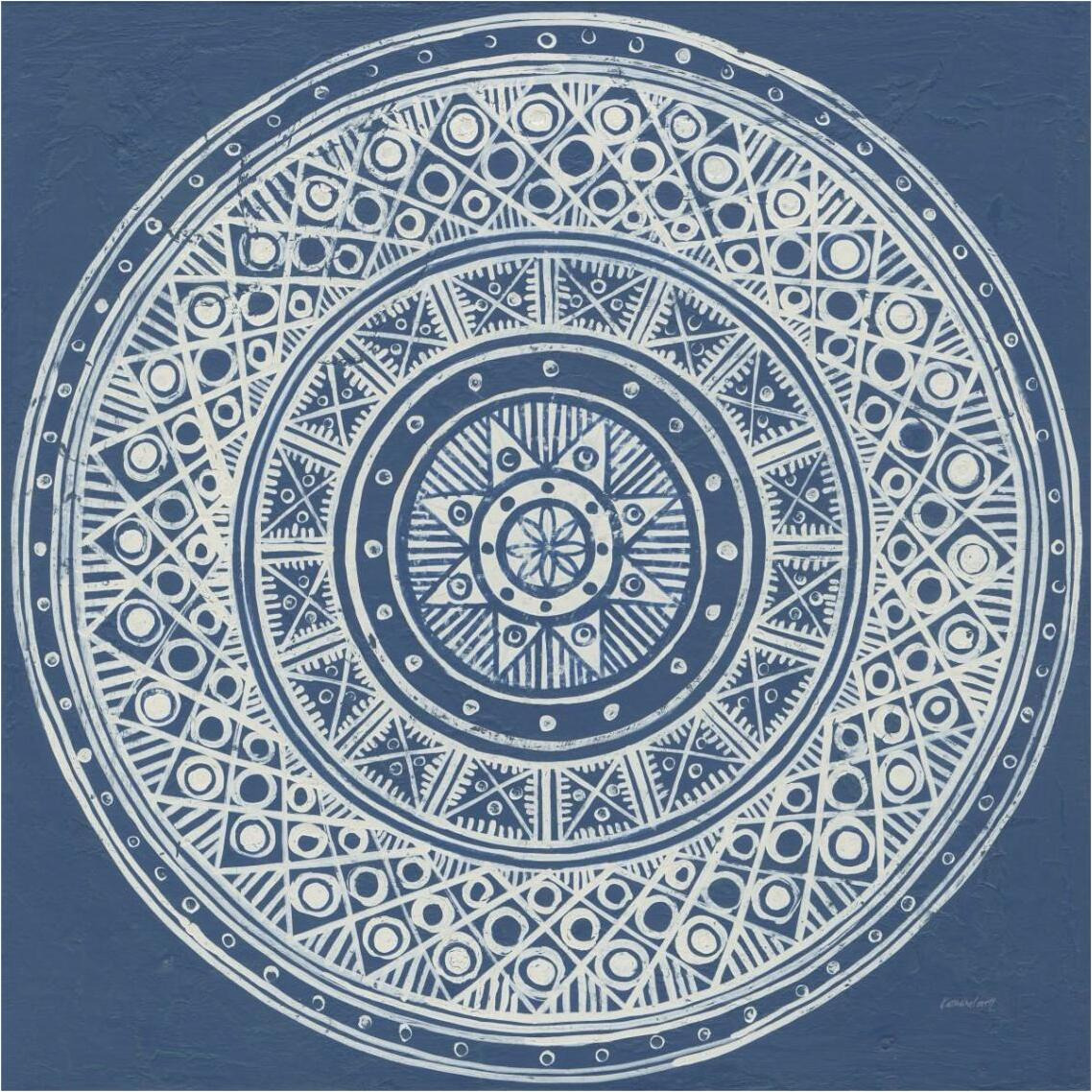Seville IV -Paper Art-38&quotx38"