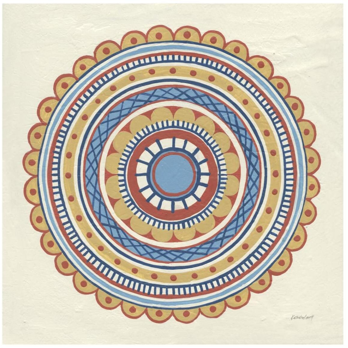 Solara IV -Paper Art-42&quotx42"