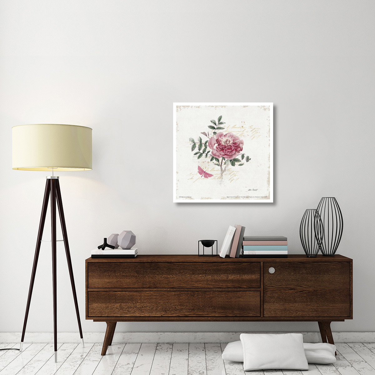 French Romance I -Paper Art-32&quotx32"
