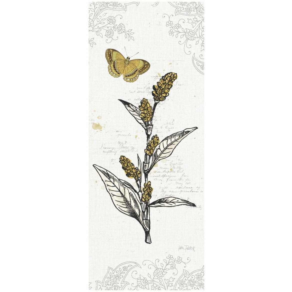 Harvest Fields VI -Paper Art-22&quotx52"