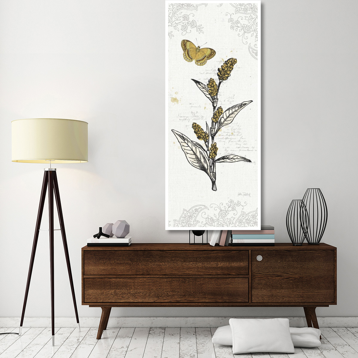 Harvest Fields VI -Paper Art-32&quotx77"