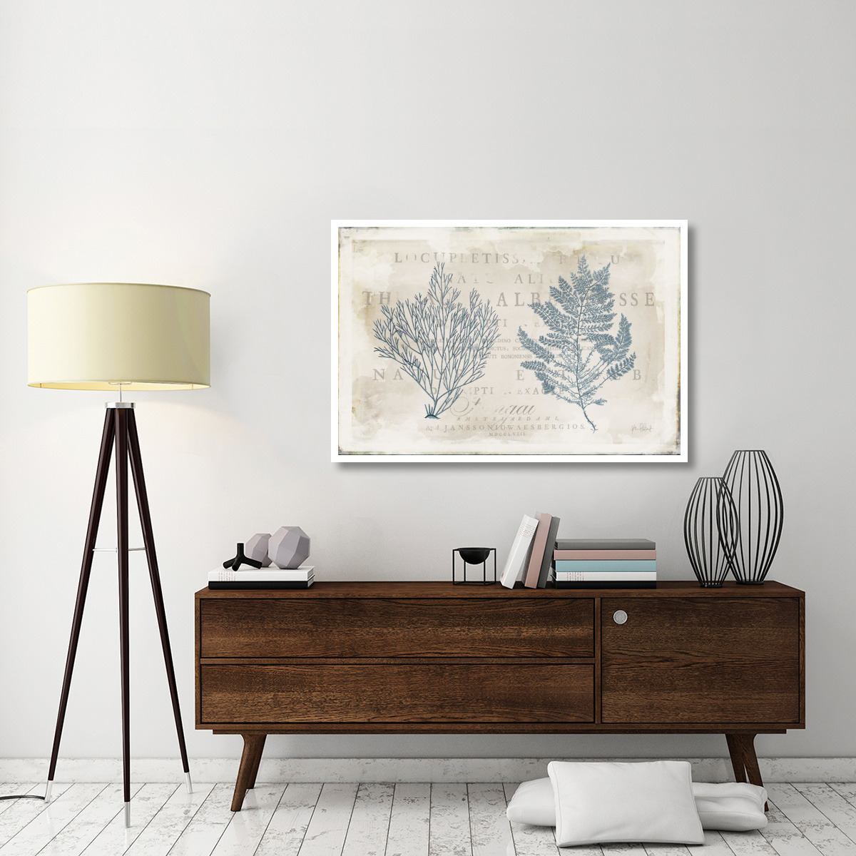 Sea Garden I -Paper Art-50&quotx34"