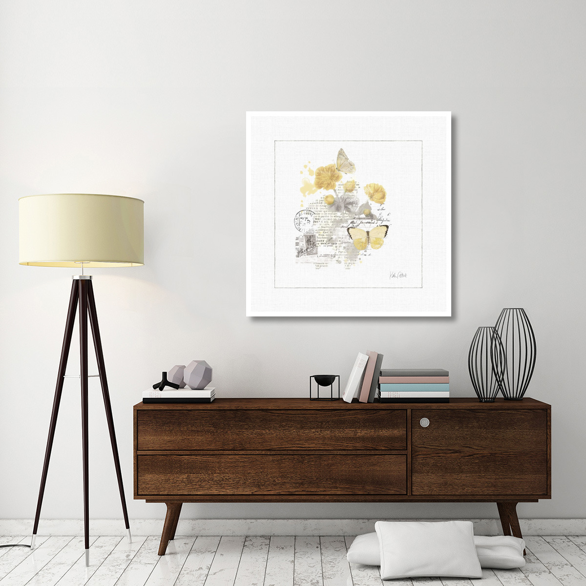 Sunny Day II -Paper Art-42&quotx42"