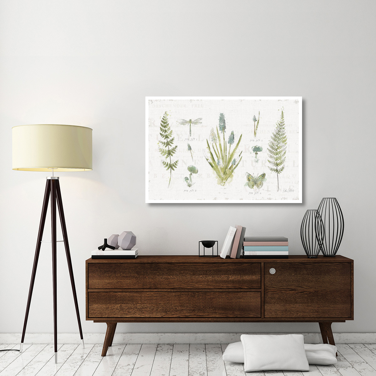In the Forest I -Paper Art-50&quotx34"