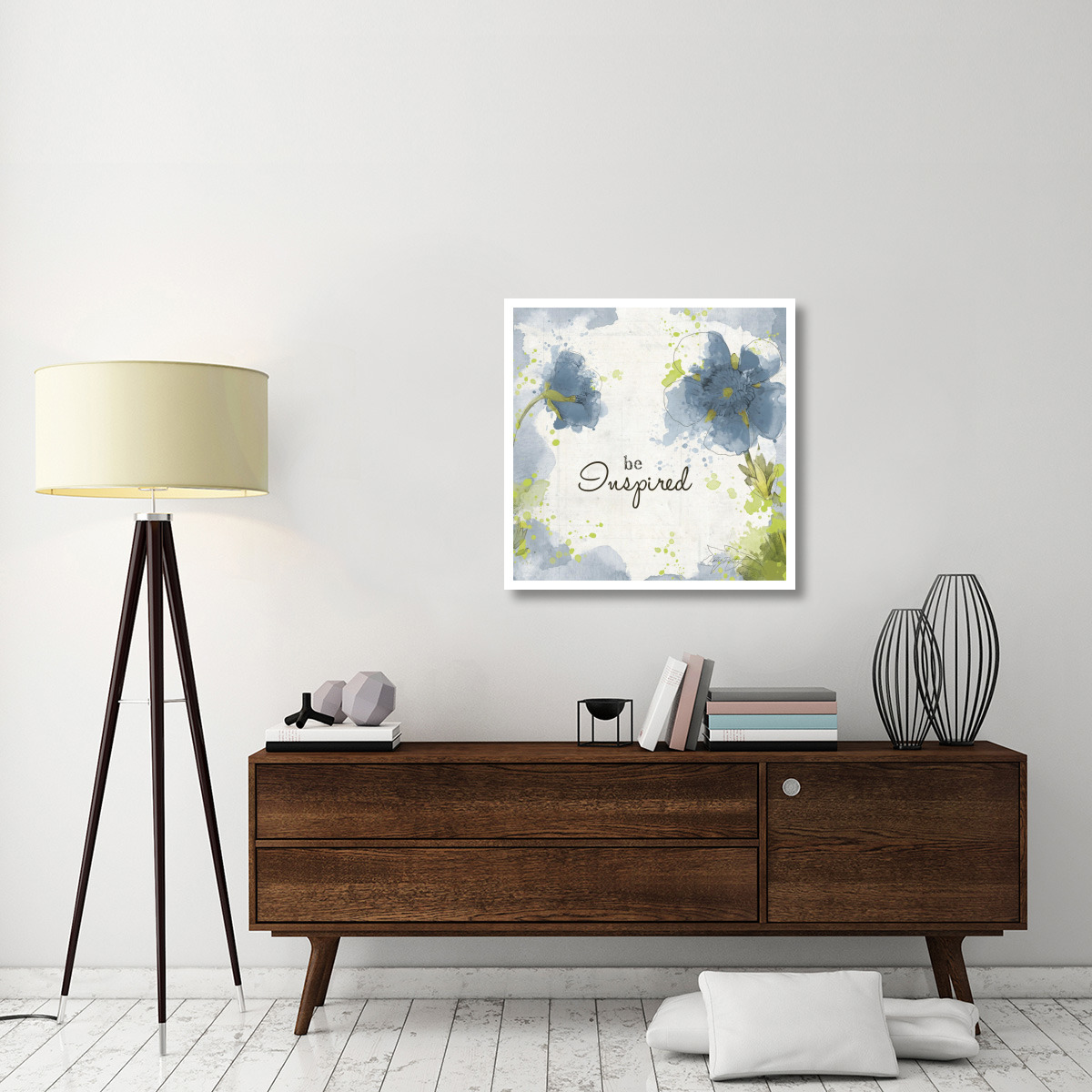 You Shine I Blue Be Inspired -Paper Art-32&quotx32"