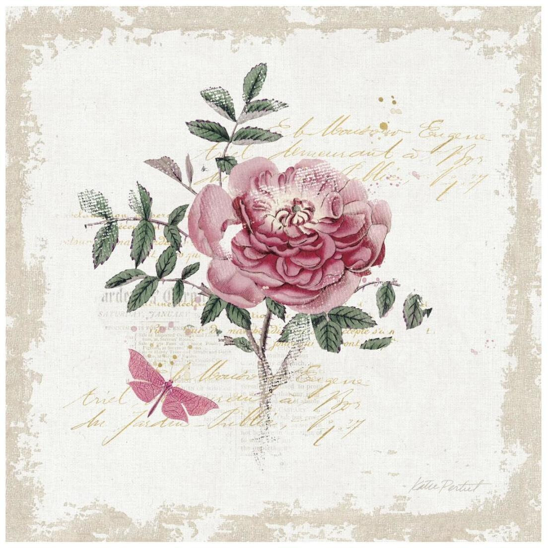 French Romance I Distressed -Paper Art-20&quotx20"