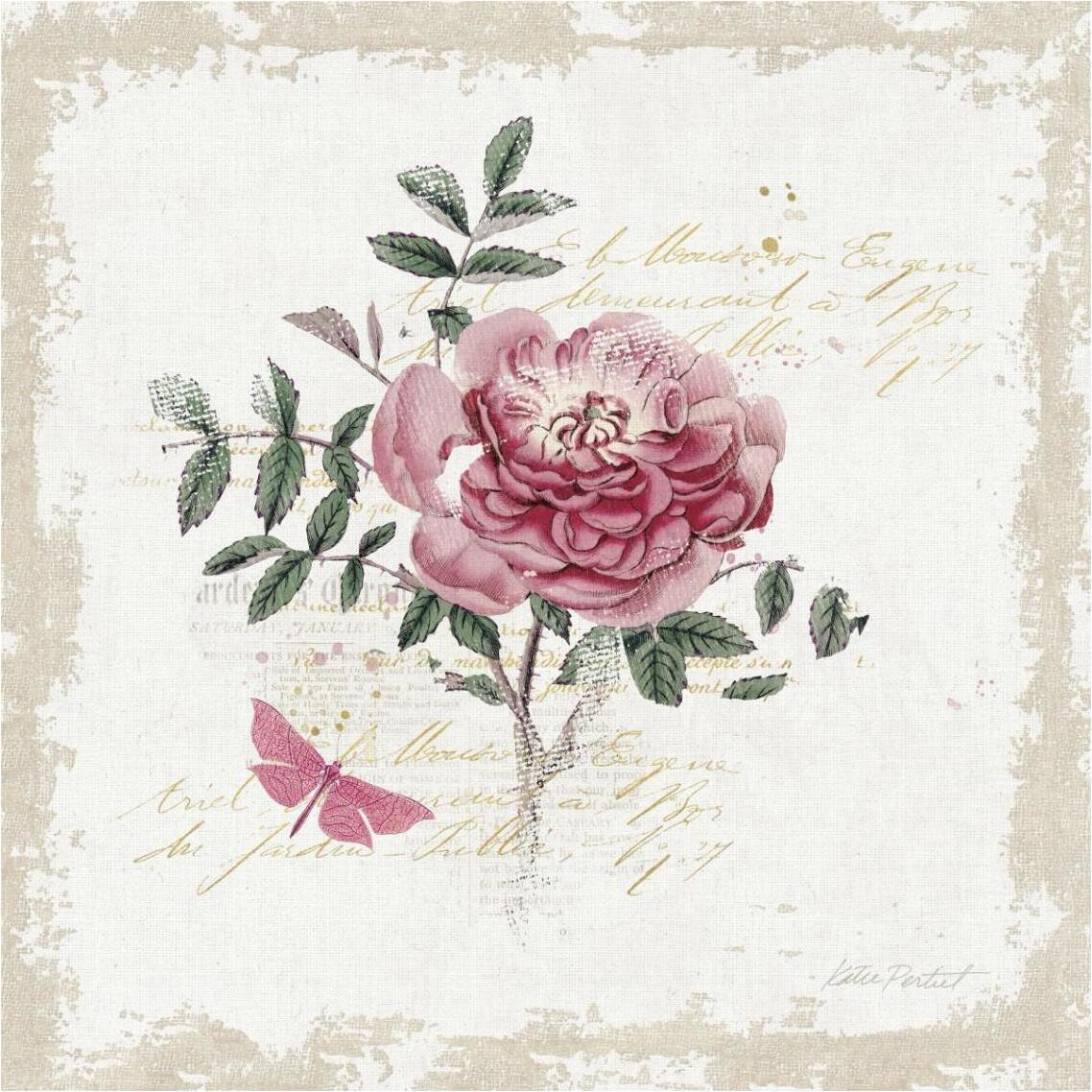 French Romance I Distressed -Paper Art-38&quotx38"