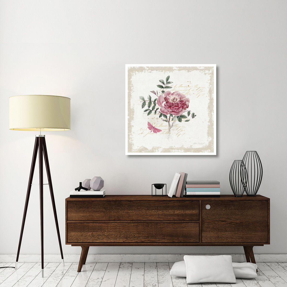 French Romance I Distressed -Paper Art-38&quotx38"
