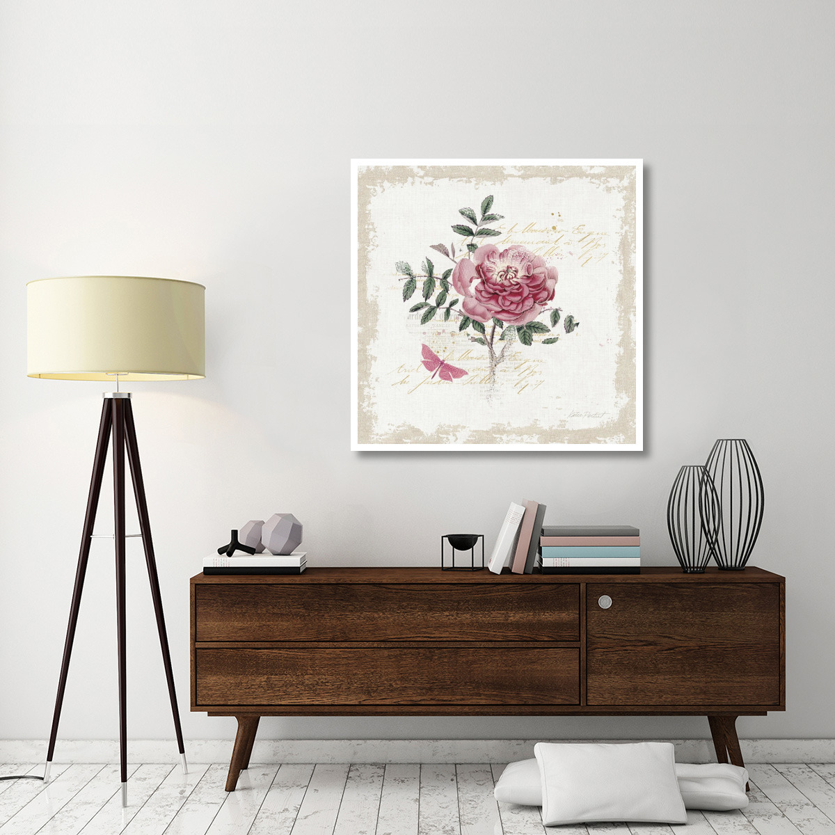 French Romance I Distressed -Paper Art-42&quotx42"