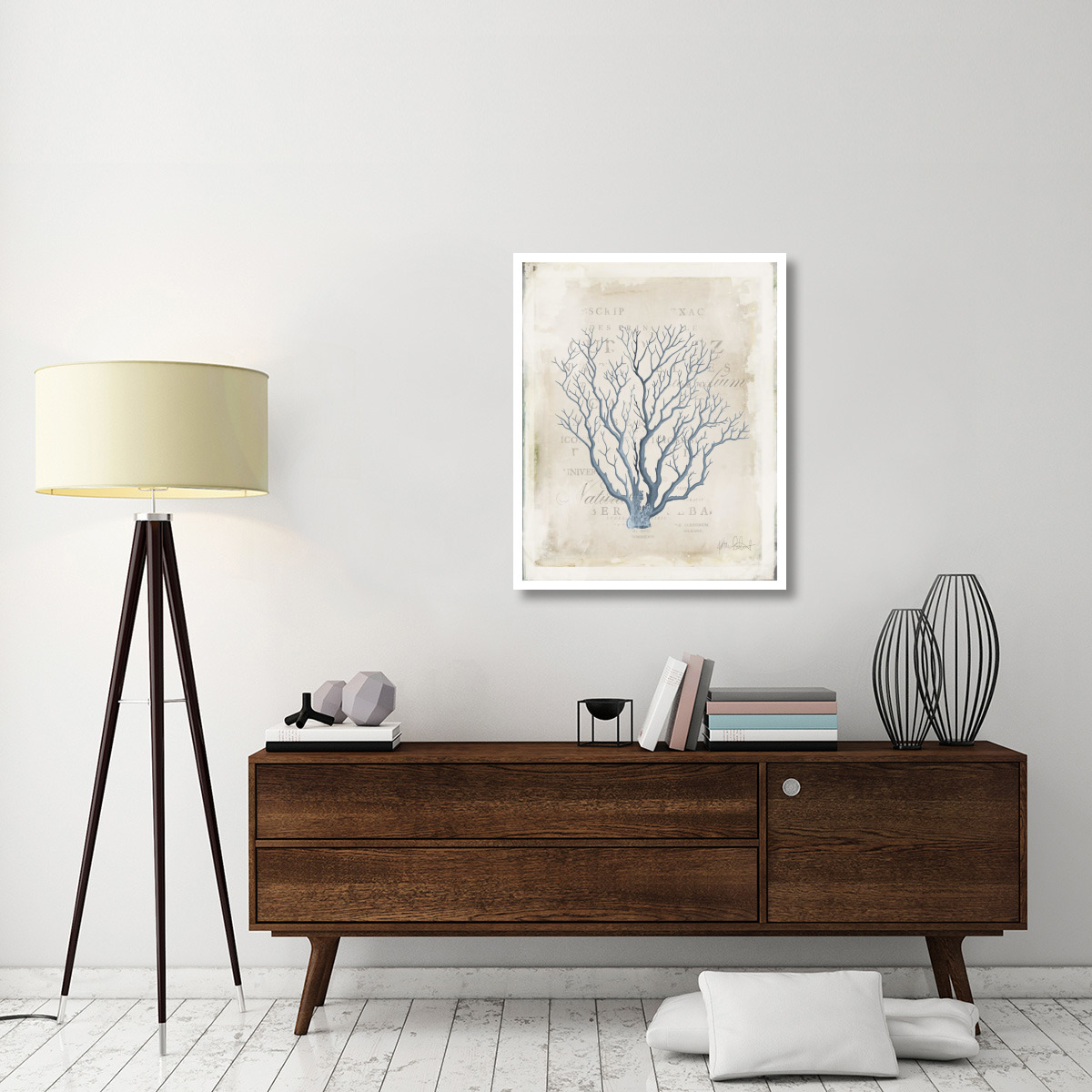 Sea Garden V -Paper Art-30&quotx37"