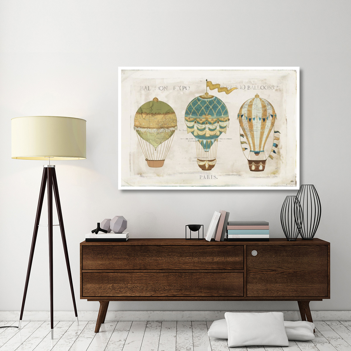 Balloon Expo I -Paper Art-62&quotx42"