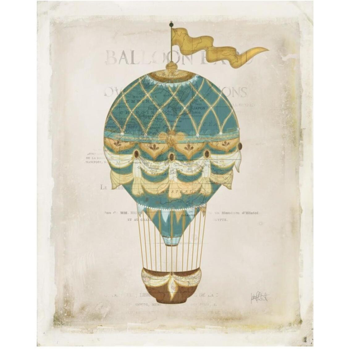 Balloon Expo II -Paper Art-24&quotx30"