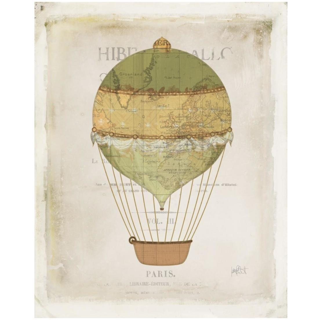 Balloon Expo IV -Paper Art-18&quotx22"