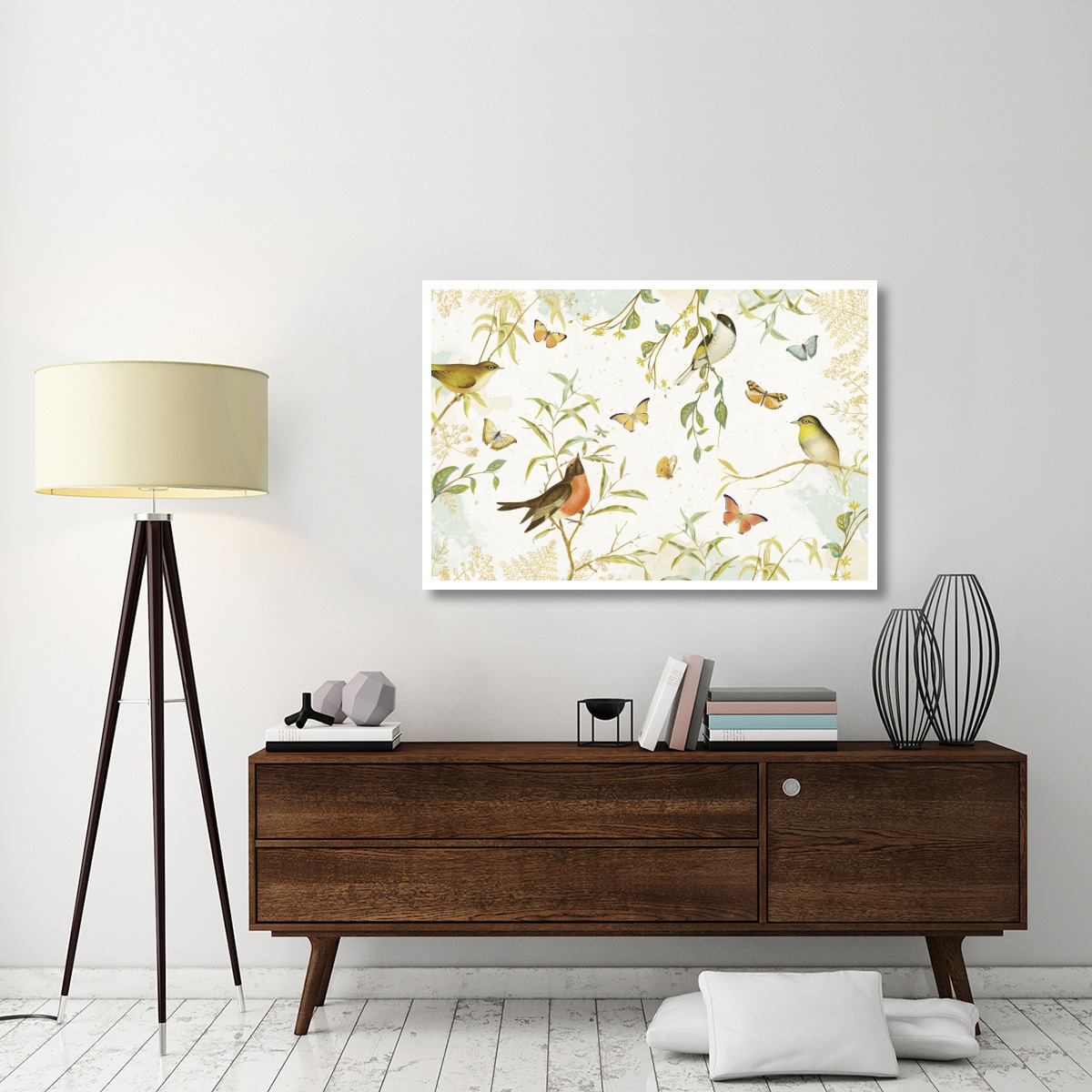 Natures Wisdom I -Paper Art-50&quotx34"