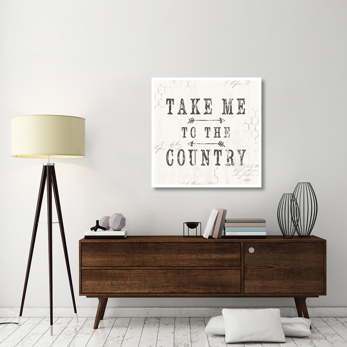 Farmhouse Fresh V -Paper Art-38&quotx38"
