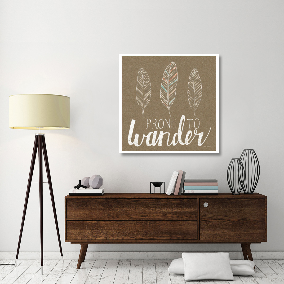 Prone to Wander -Paper Art-42&quotx42"