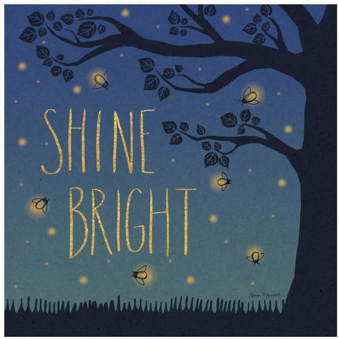 Twilight Fireflies II -Paper Art-26&quotx26"