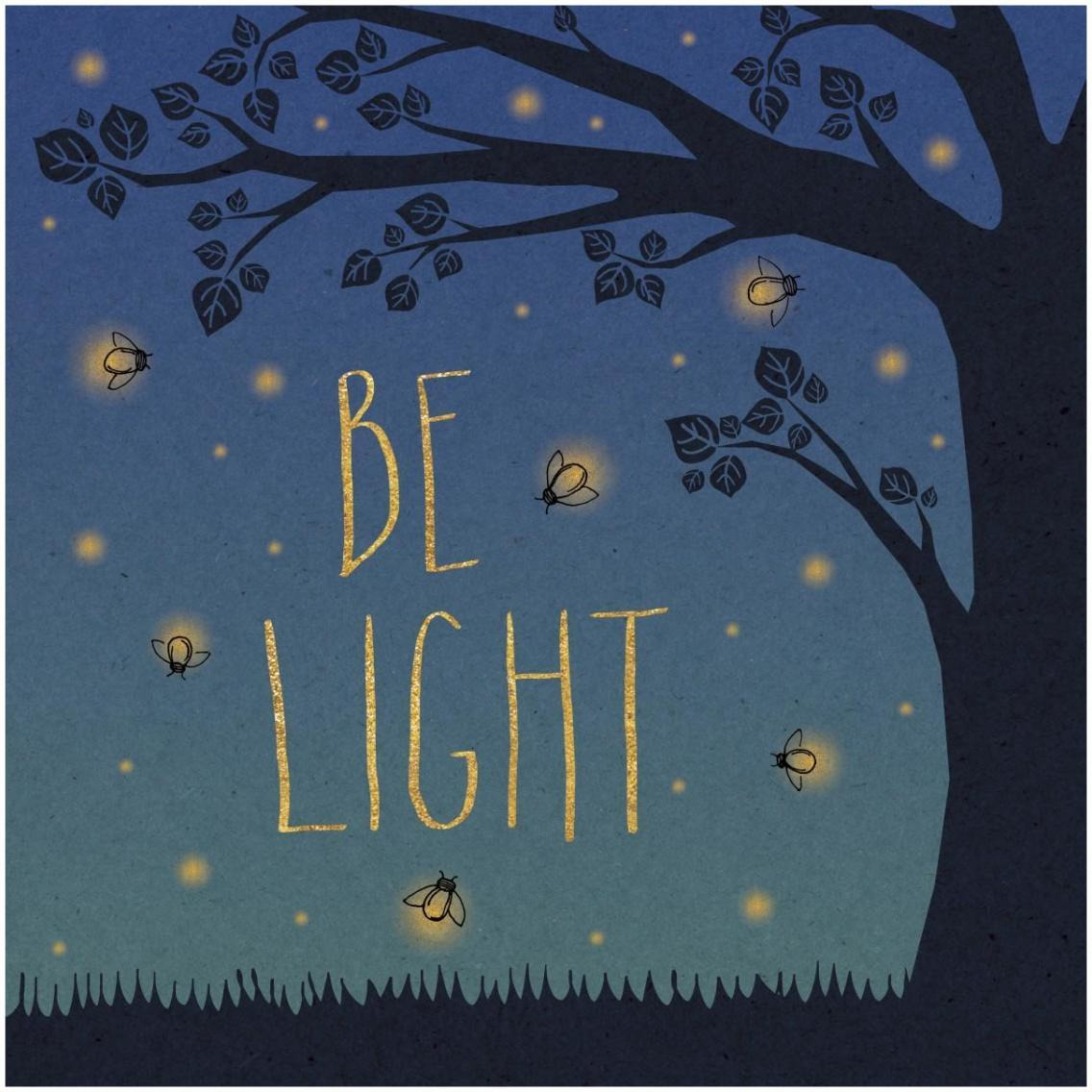 Twilight Fireflies IV -Paper Art-32&quotx32"