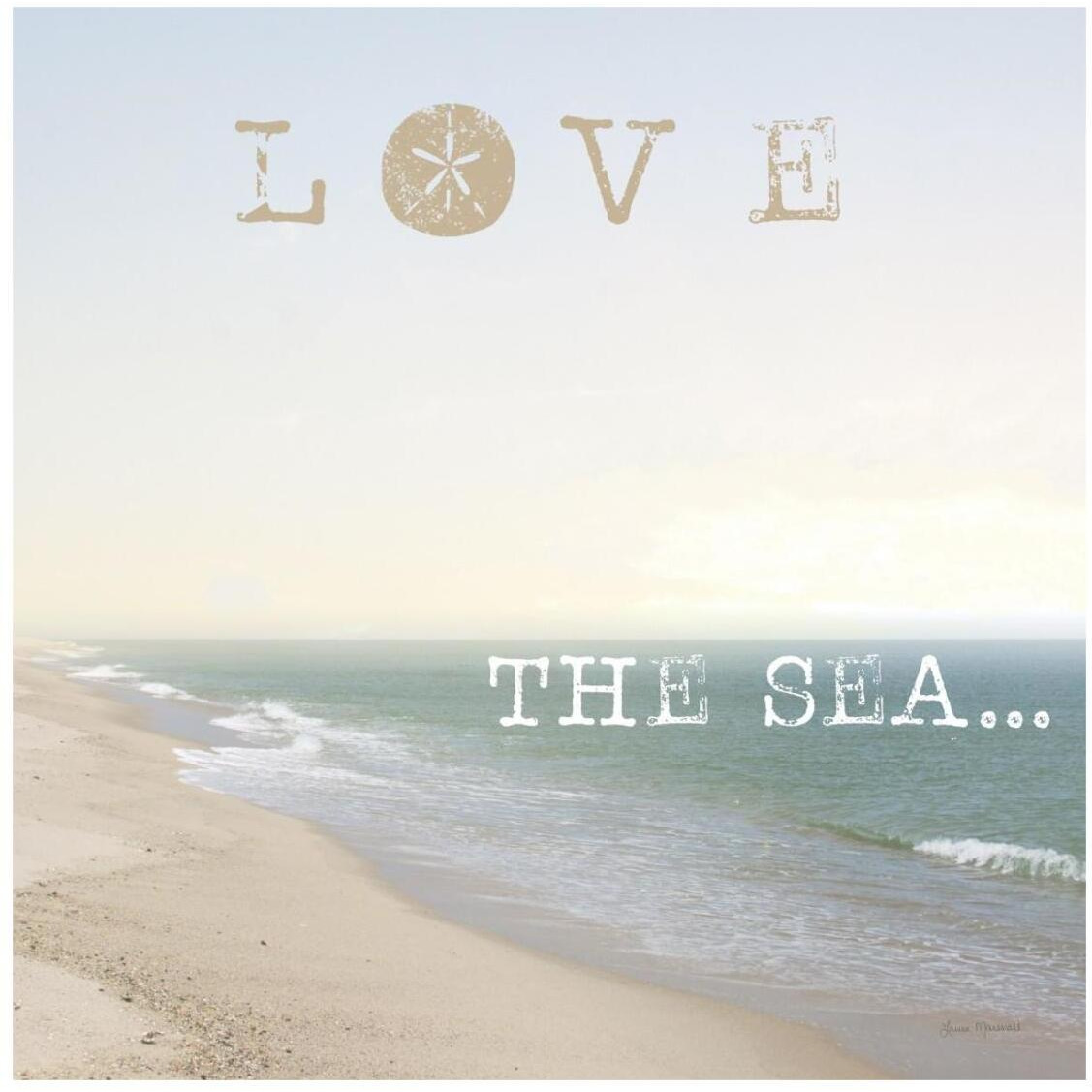 Love the Sea -Paper Art-26&quotx26"