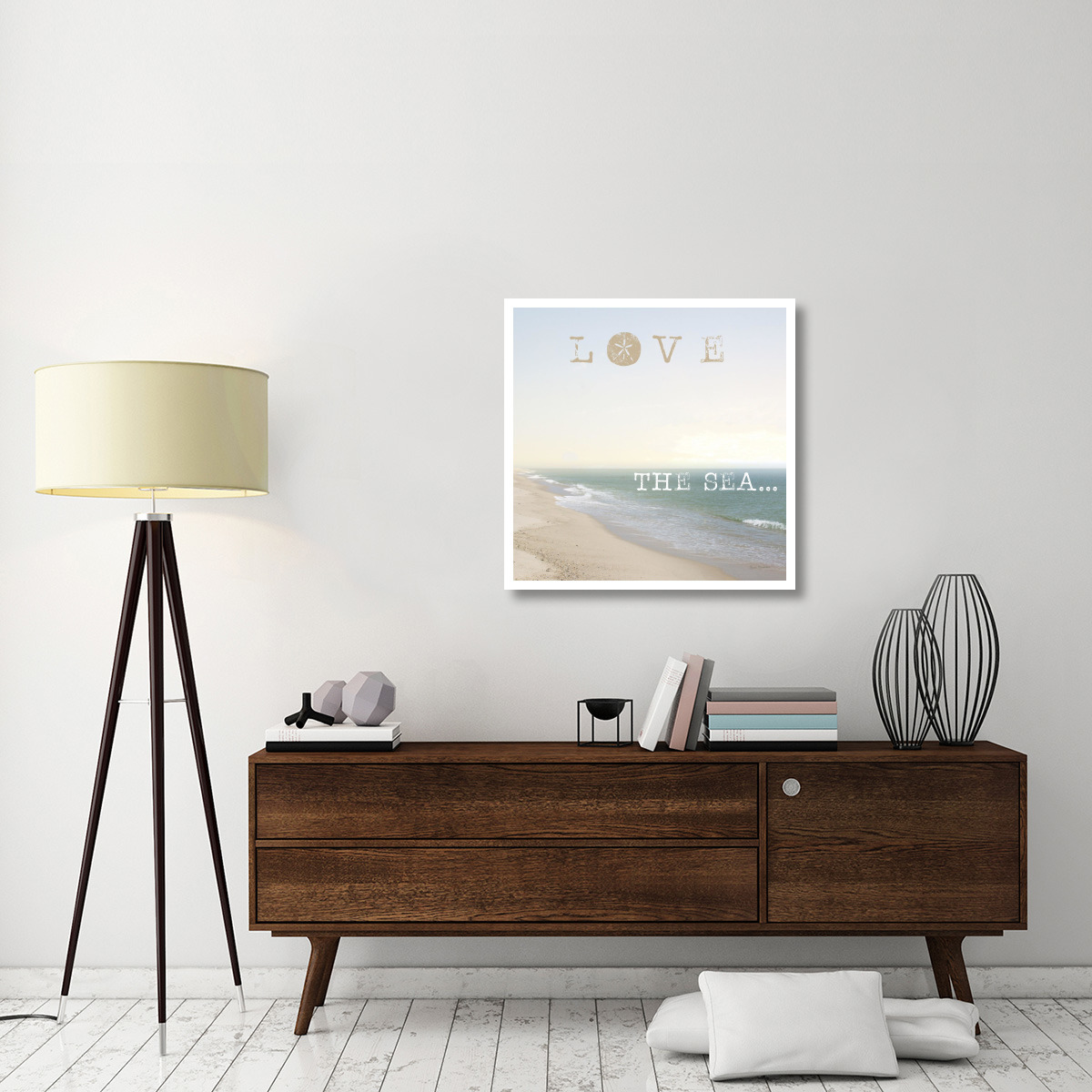 Love the Sea -Paper Art-32&quotx32"