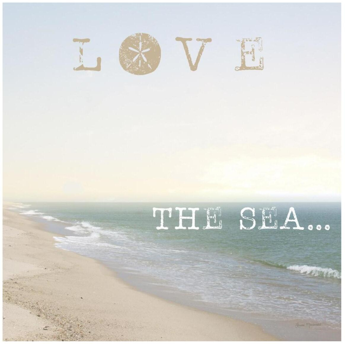 Love the Sea -Paper Art-42&quotx42"
