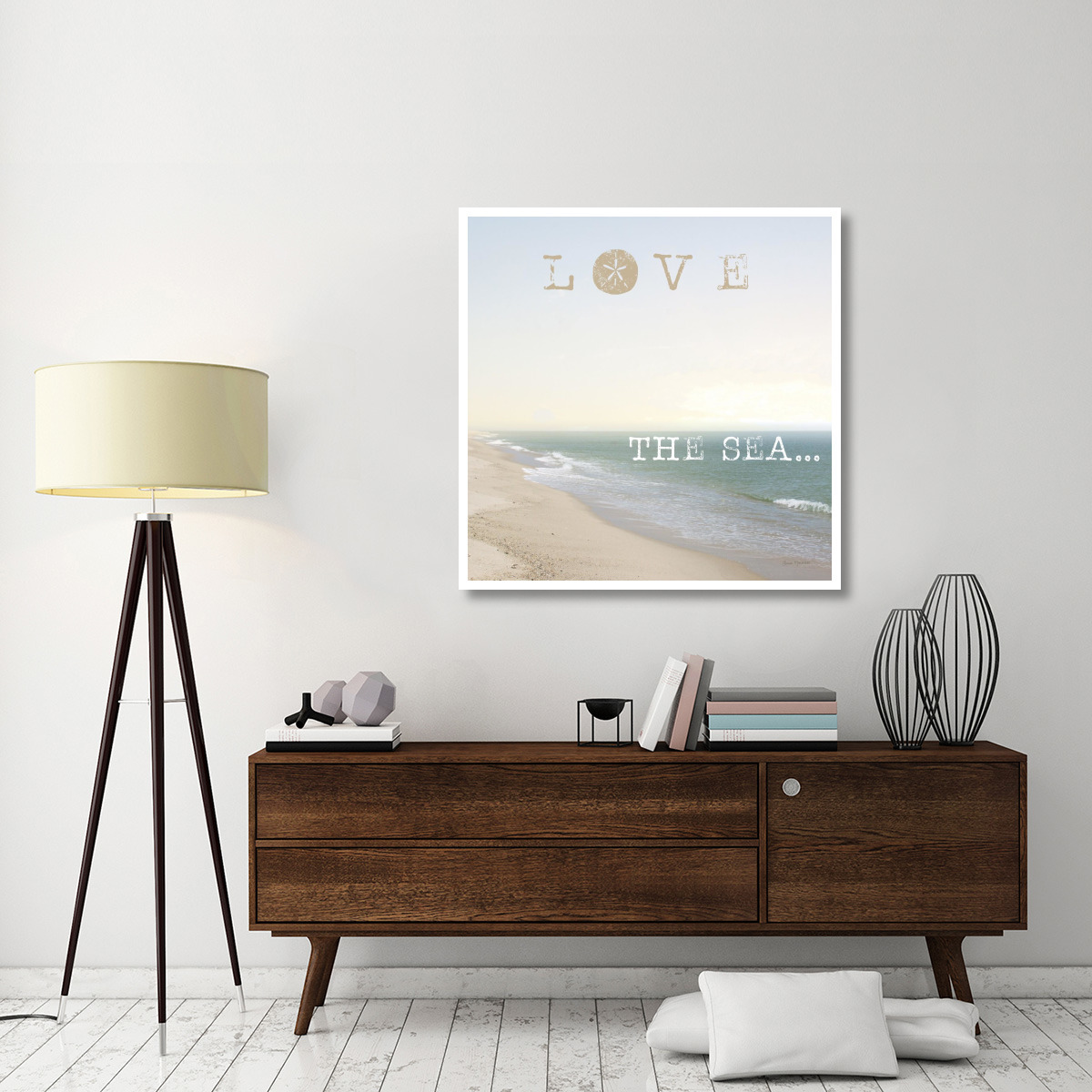Love the Sea -Paper Art-42&quotx42"