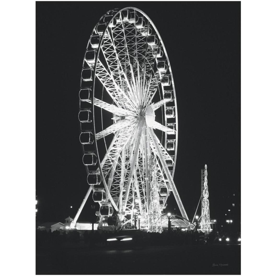 Roue de Paris -Paper Art-32&quotx42"