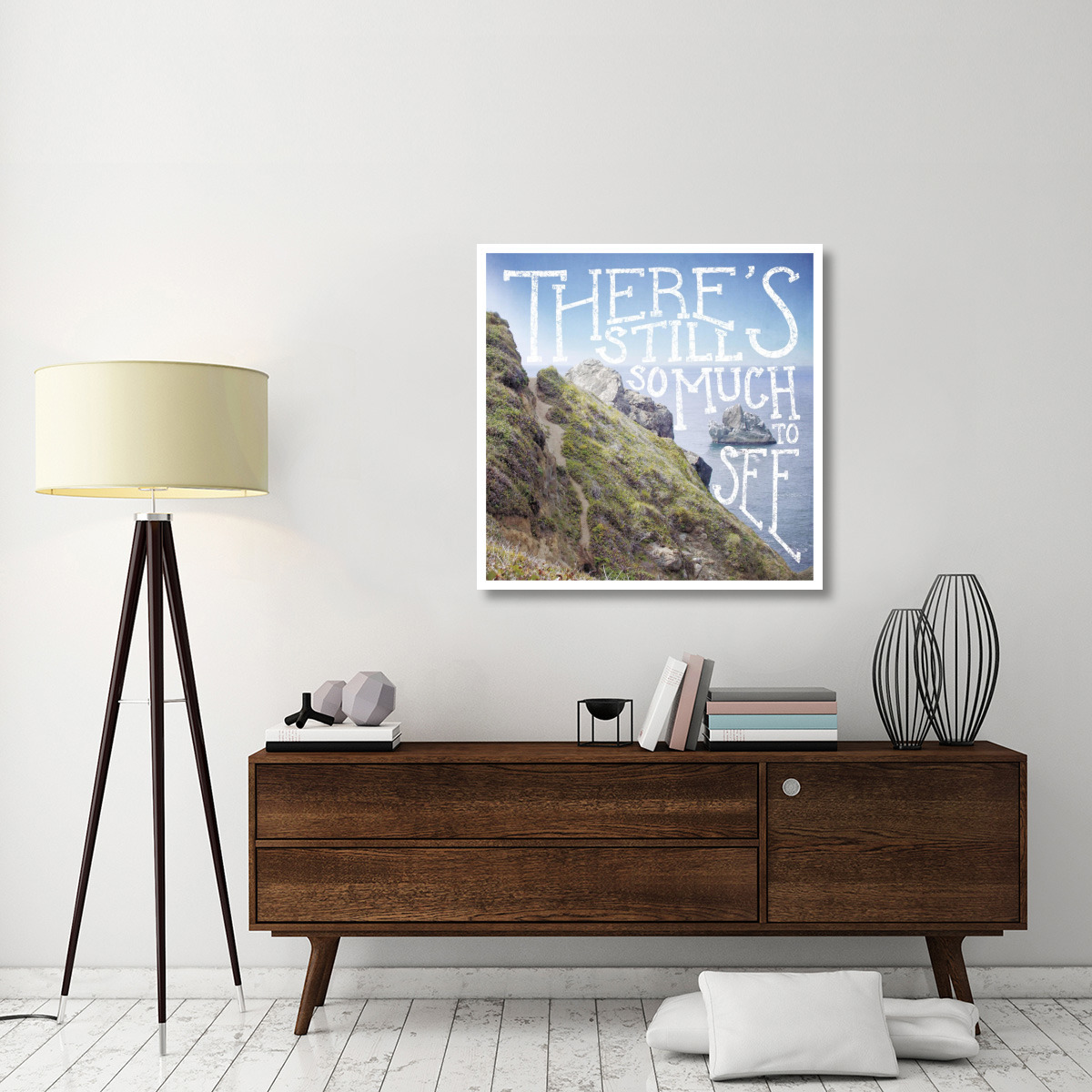 Coastal Adventures I -Paper Art-38&quotx38"