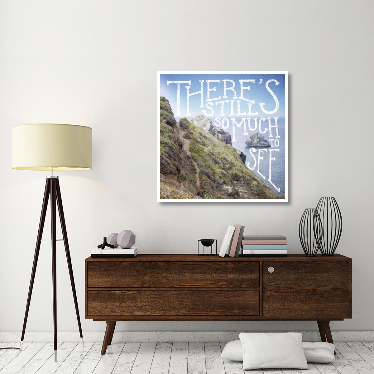 Coastal Adventures I -Paper Art-42&quotx42"