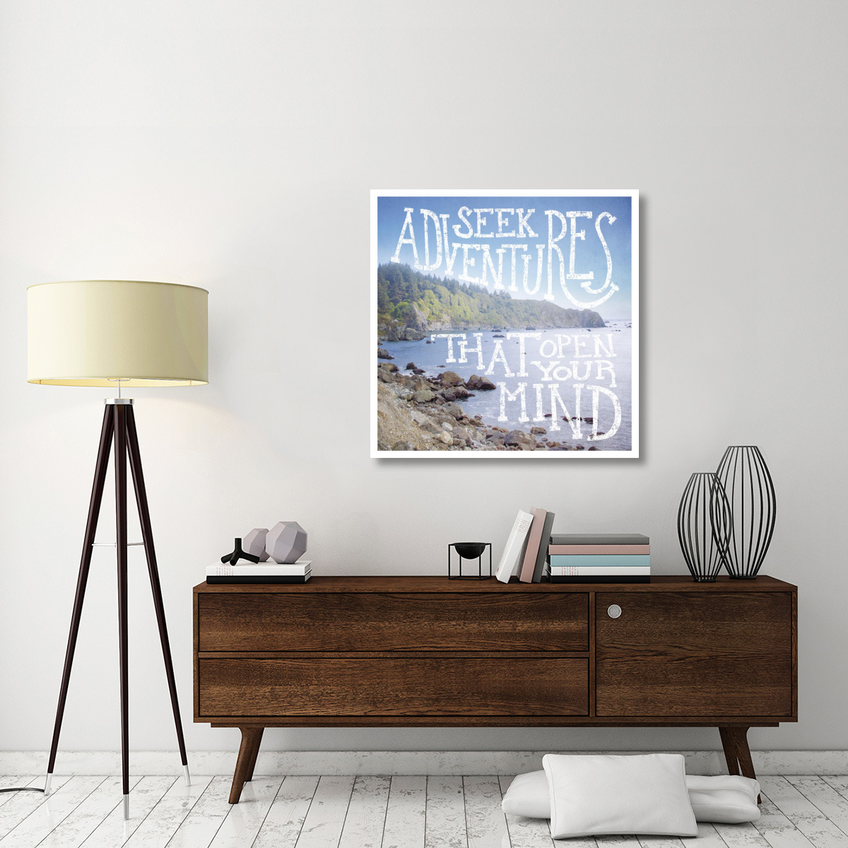 Coastal Adventures III -Paper Art-38&quotx38"